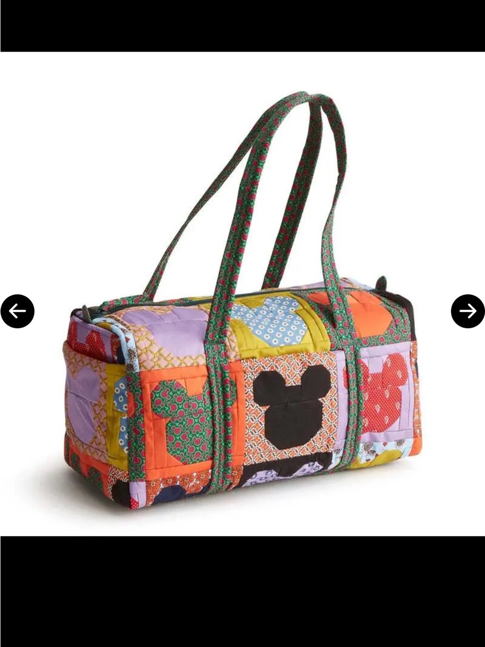 Vera Bradley Disney Duffle